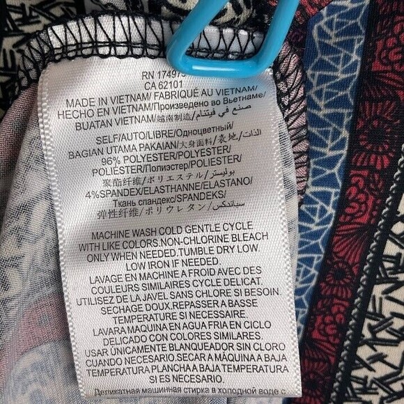 BCBGeneration Med Dress Multi Color Striped Mock Turtleneck Short Sleeve Mini - Picture 6 of 8